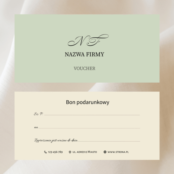 Bon podarunkowy - Szałwiowy Spokój