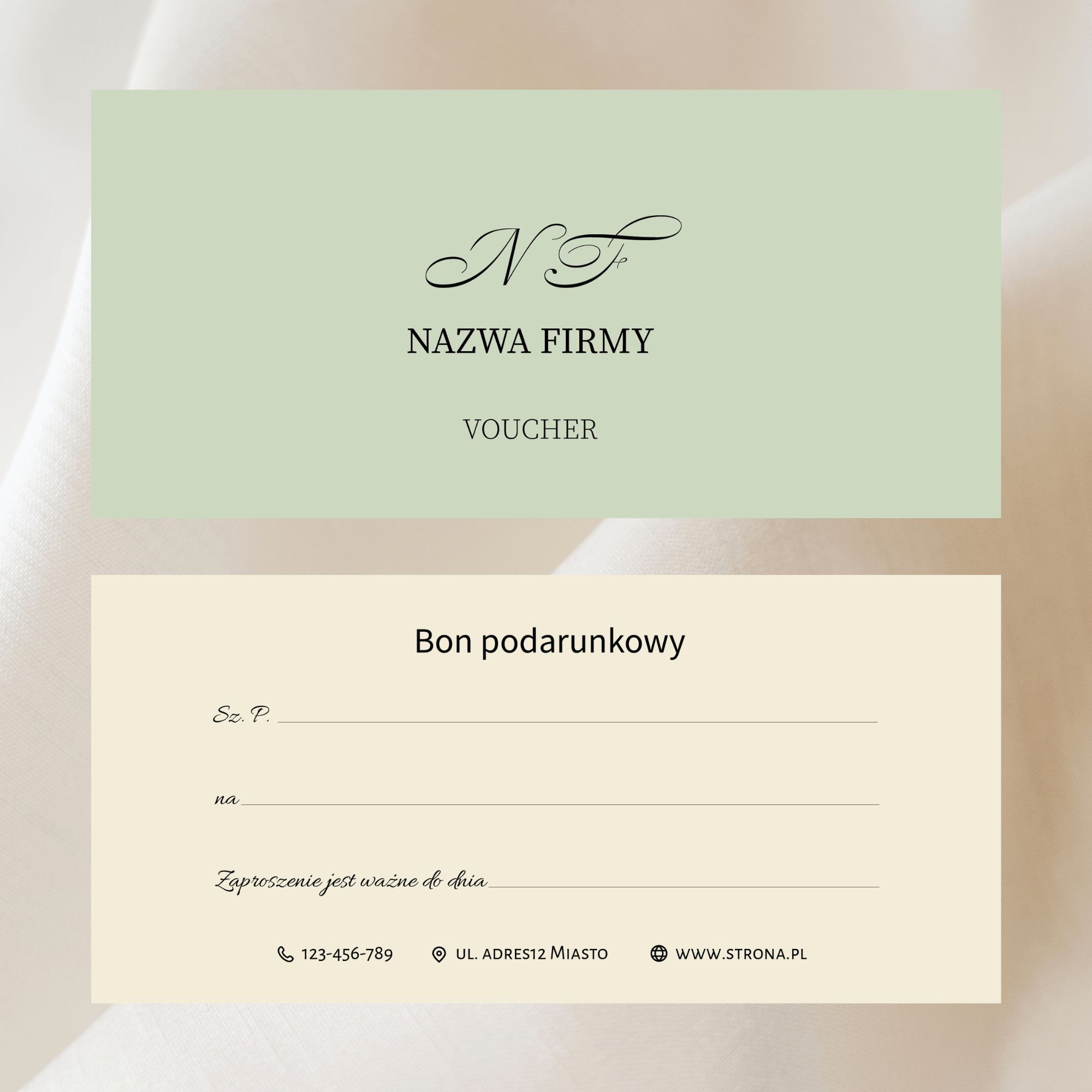 Bon podarunkowy - Szałwiowy Spokój - obrazek 1