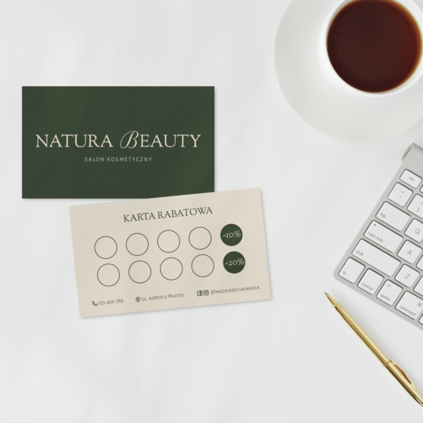 Karta rabatowa- Leśny Zielony