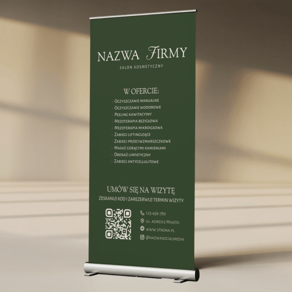 Roll - up - Leśna Zieleń