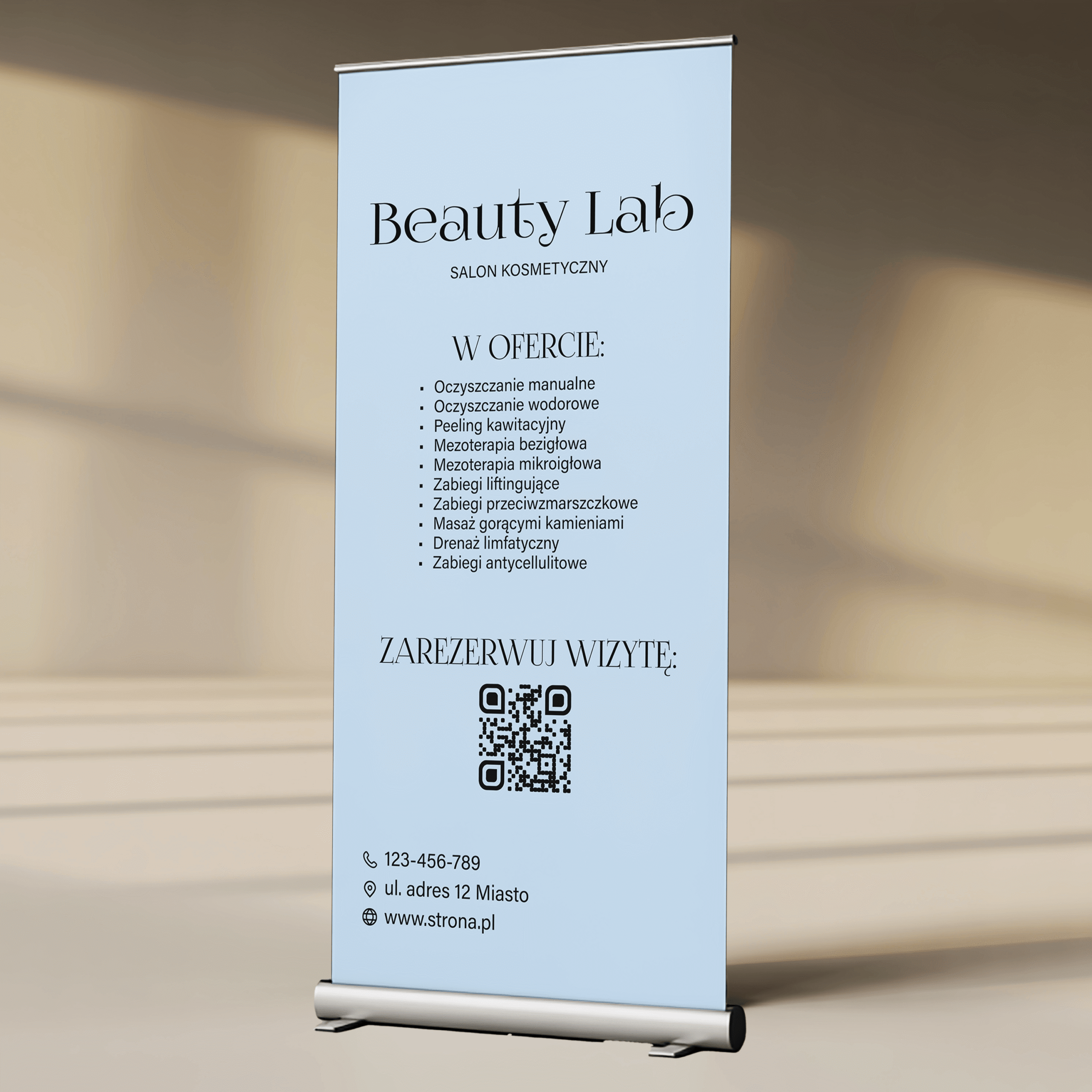 Roll - up - Błękitna Harmonia - obrazek 3